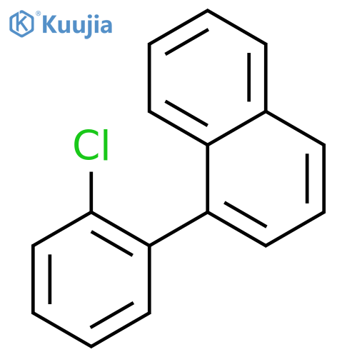 Naphthalene, 1-(2-chlorophenyl)- structure
