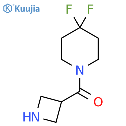 Azetidin-3-yl(4,4-difluoropiperidin-1-yl)methanone structure