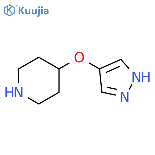 4-(1H-pyrazol-4-yloxy)piperidine structure