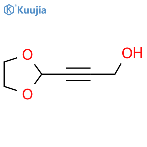 2-Propyn-1-ol,3-(1,3-dioxolan-2-yl)- structure