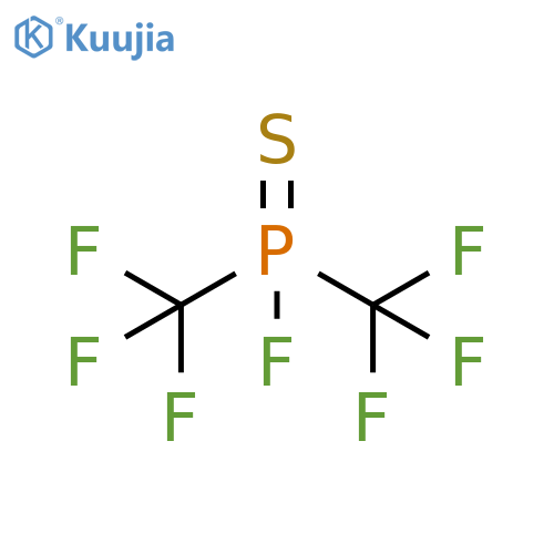 bis(trifluoromethyl)phosphinothioic fluoride structure