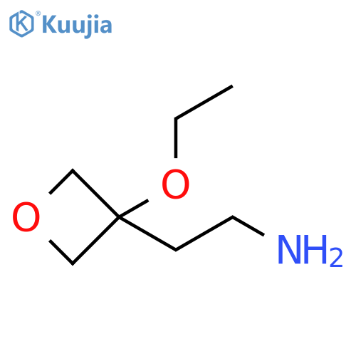 2-(3-ethoxyoxetan-3-yl)ethanamine structure
