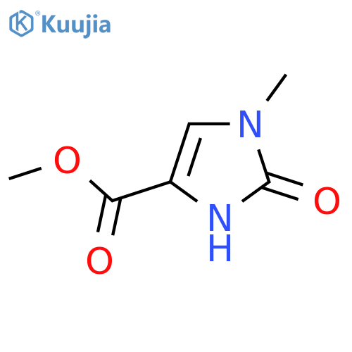 methyl 2-hydroxy-1-methyl-1H-imidazole-4-carboxylate structure
