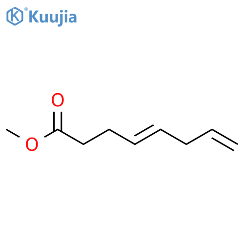 4,7-Octadienoic acid,methyl ester, (4E)- structure