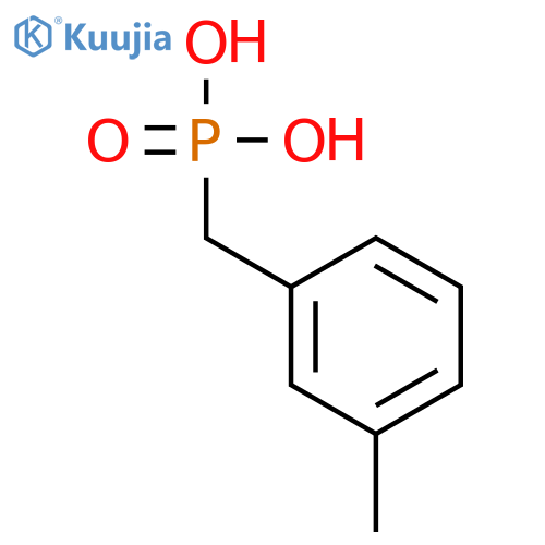 3-Methylbenzylphosphonic acid structure