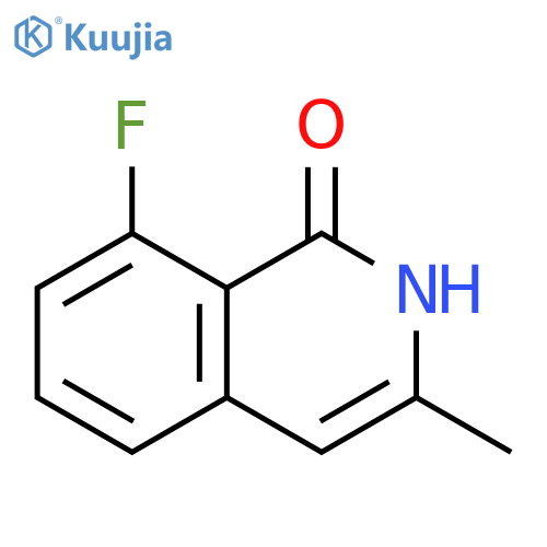 1(2H)-Isoquinolinone, 8-fluoro-3-methyl- structure