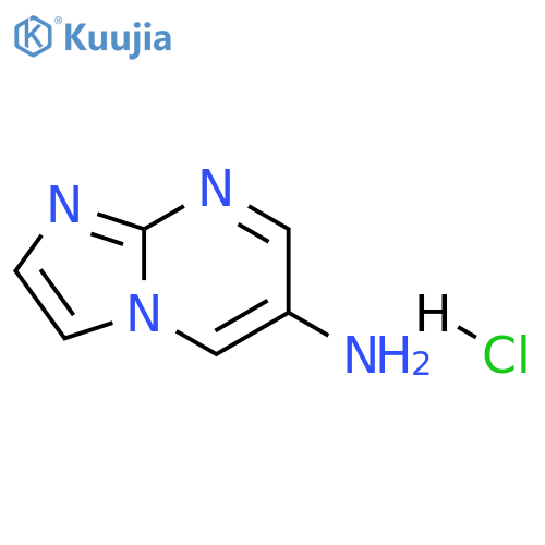 imidazo1,2-apyrimidin-6-amine hydrochloride structure