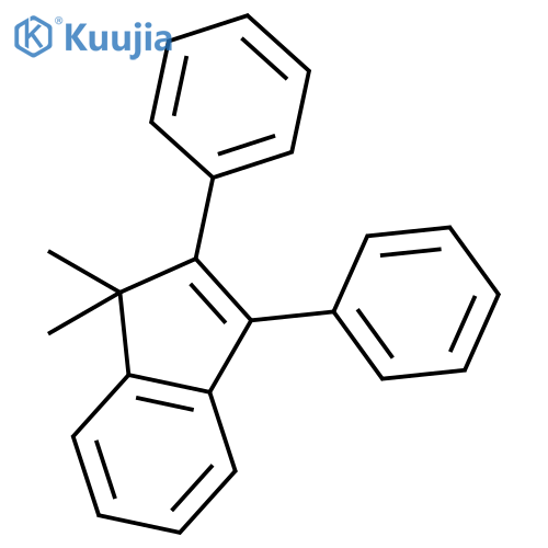 1H-Indene, 1,1-dimethyl-2,3-diphenyl- structure