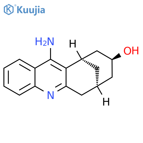 7,11-Methanocycloocta[b]quinolin-9-ol,12-amino-6,7,8,9,10,11-hexahydro-, (7R,9S,11R)-rel- structure