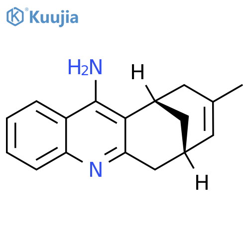 12-Amino-9-methyl-6,7,10,11-tetrahydro-7(S),11(S)-methanocycloocta[b]quinoline structure