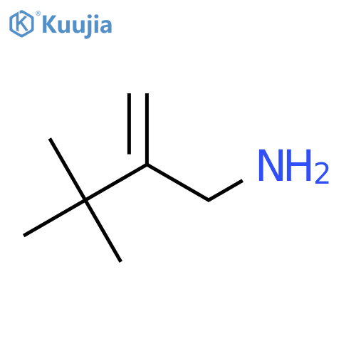 2-(Aminomethyl)-3,3-dimethylbut-1-ene structure
