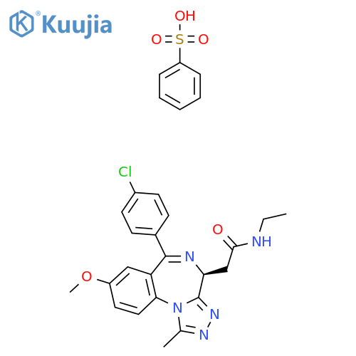 Molibresib besylate structure