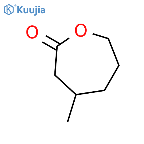 (4R)-4-methyloxepan-2-one structure
