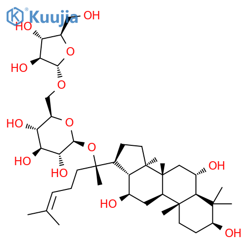 Ginsenoside F5 structure