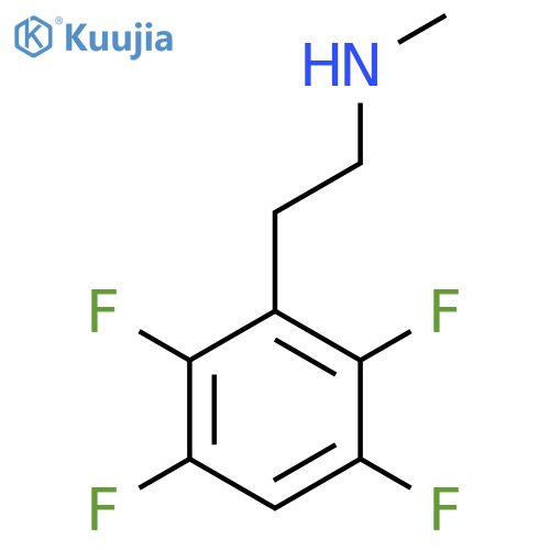 methyl2-(2,3,5,6-tetrafluorophenyl)ethylamine structure