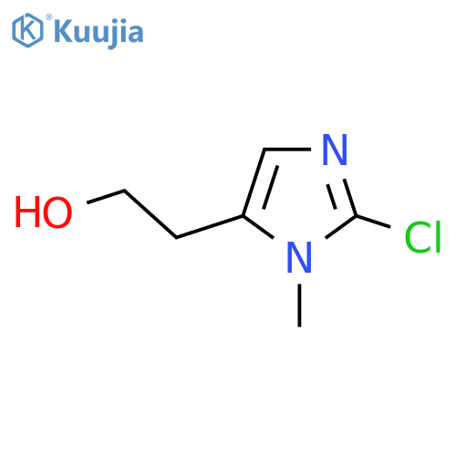 2-(2-Chloro-1-methyl-1h-imidazol-5-yl)ethan-1-ol structure