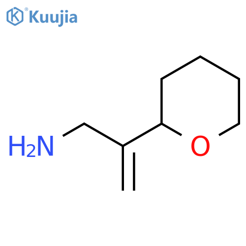 2-(oxan-2-yl)prop-2-en-1-amine structure