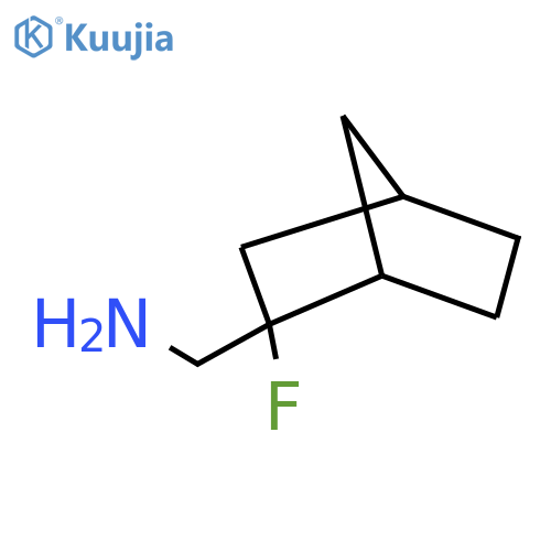{2-Fluorobicyclo[2.2.1]heptan-2-yl}methanamine structure