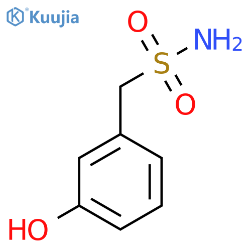 (3-hydroxyphenyl)methanesulfonamide structure
