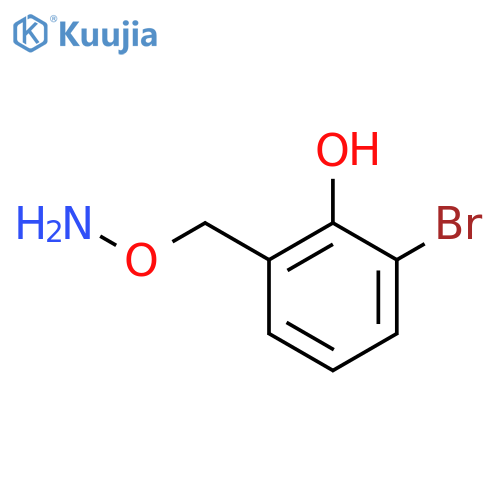 2-(aminooxy)methyl-6-bromophenol structure