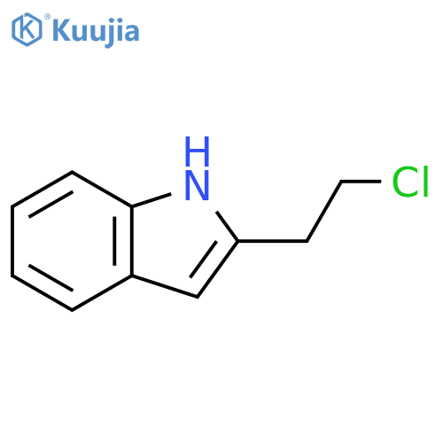 1H-Indole, 2-(2-chloroethyl)- structure