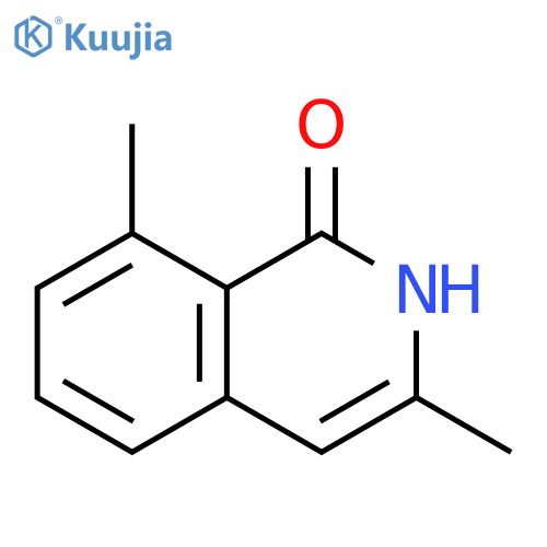 1(2H)-Isoquinolinone, 3,8-dimethyl- structure
