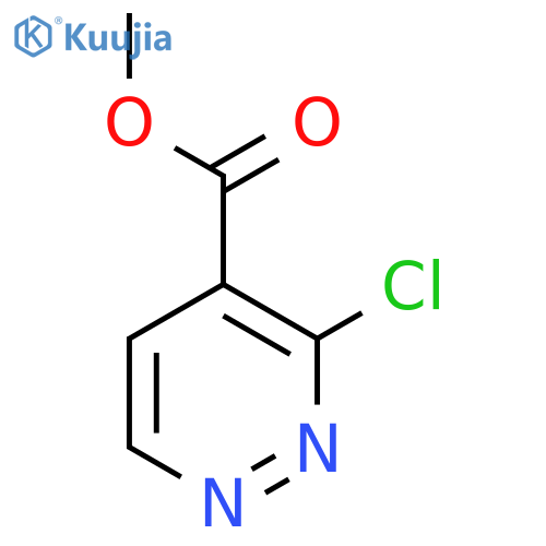 Methyl 3-chloropyridazine-4-carboxylate structure