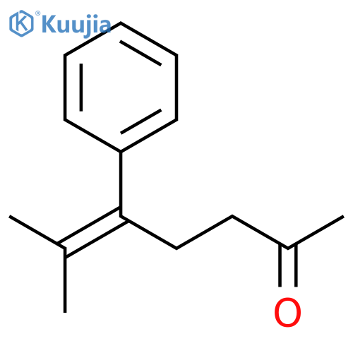 5-Hepten-2-one, 6-methyl-5-phenyl- structure