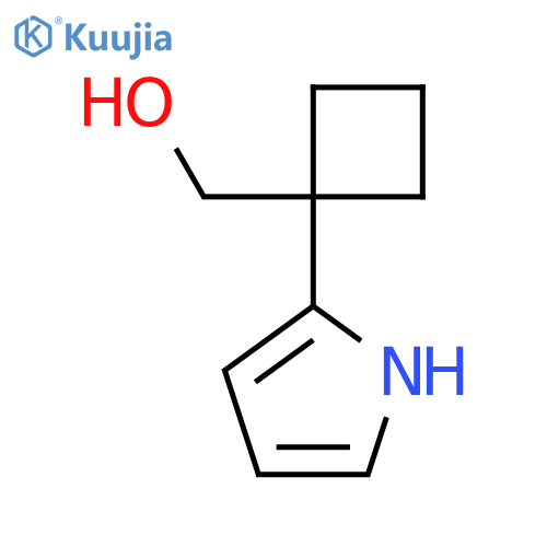 1-(1H-pyrrol-2-yl)cyclobutylmethanol structure