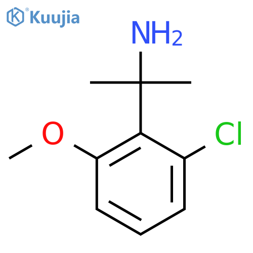 2-(2-chloro-6-methoxyphenyl)propan-2-amine structure