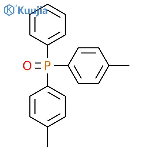 Phosphine oxide, bis(4-methylphenyl)phenyl- structure