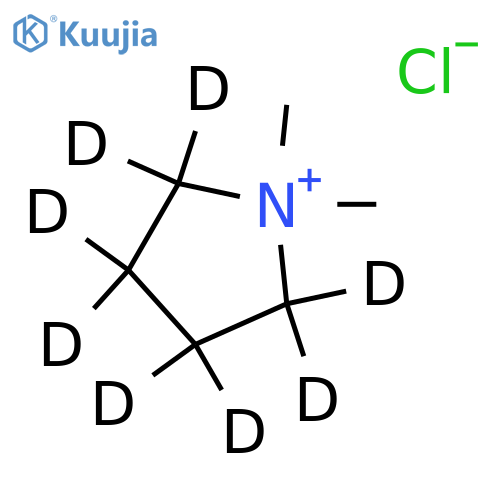 N,N-Dimethylpyrrolidinium-d8 Chloride structure