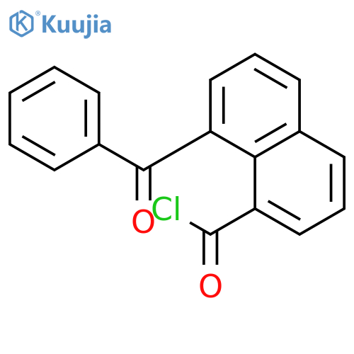 8-Benzoylnaphthalene-1-carbonyl chloride structure