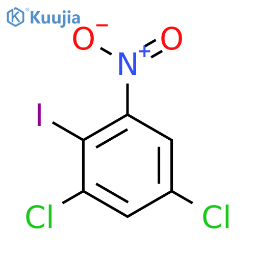 1,5-dichloro-2-iodo-3-nitrobenzene structure