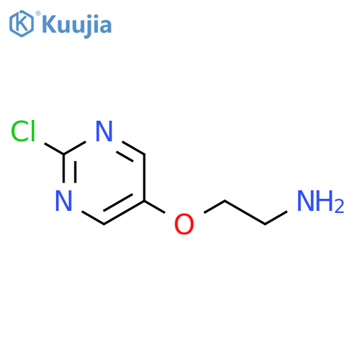 2-[(2-Chloro-5-pyrimidinyl)oxy]ethanamine structure