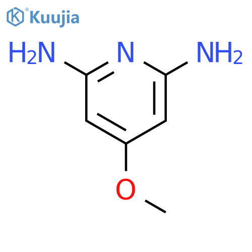 2,6-Pyridinediamine, 4-methoxy- structure