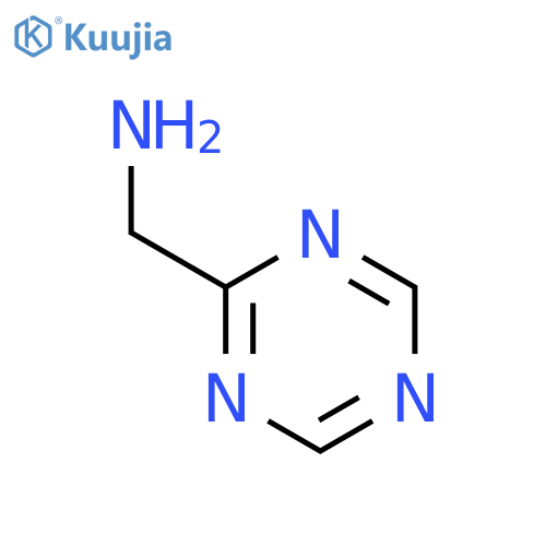 (1,3,5-Triazin-2-YL)methanamine structure