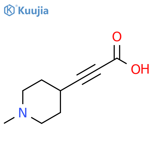 2-Propynoic acid, 3-(1-methyl-4-piperidinyl)- structure