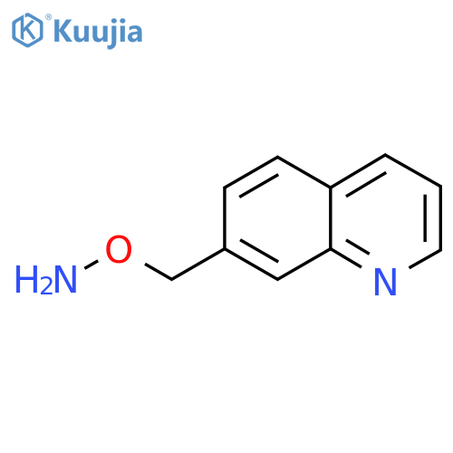 O-(quinolin-7-yl)methylhydroxylamine structure
