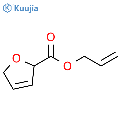 2-Furancarboxylic acid,2,5-dihydro-, 2-propen-1-yl ester structure
