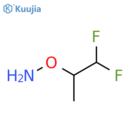 O-(1,1-difluoropropan-2-yl)hydroxylamine structure