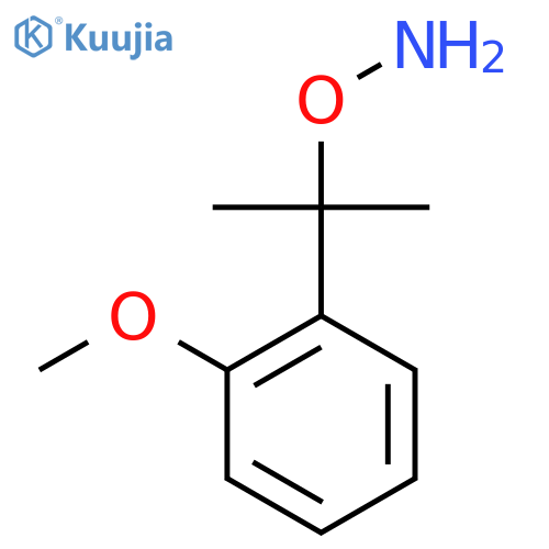 O-2-(2-methoxyphenyl)propan-2-ylhydroxylamine structure