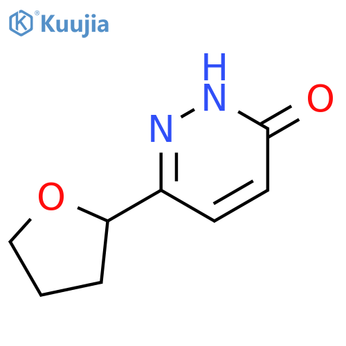 6-(oxolan-2-yl)-2,3-dihydropyridazin-3-one structure