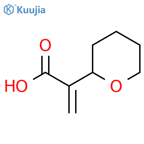 2-(Oxan-2-yl)prop-2-enoic acid structure