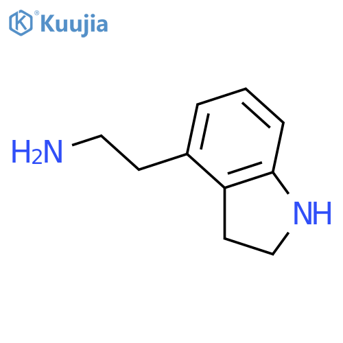 2-(2,3-dihydro-1H-indol-4-yl)ethan-1-amine structure
