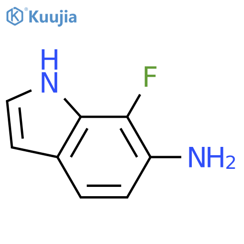 7-Fluoro-1H-indol-6-amine structure