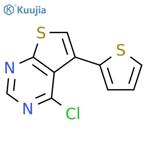4-Chloro-5-(2-thienyl)thieno2,3-dpyrimidine structure