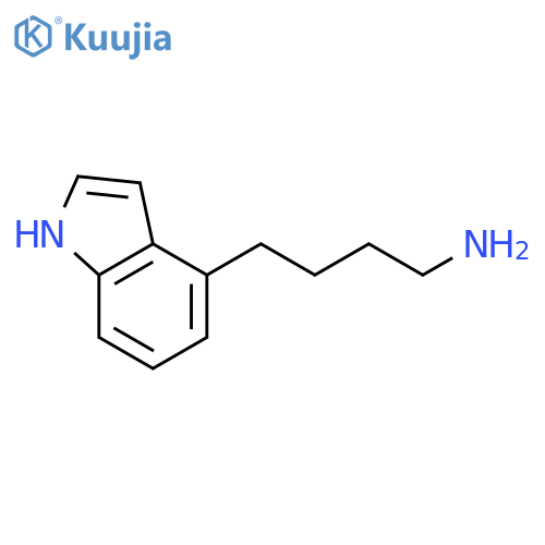 4-(1H-indol-4-yl)butan-1-amine structure