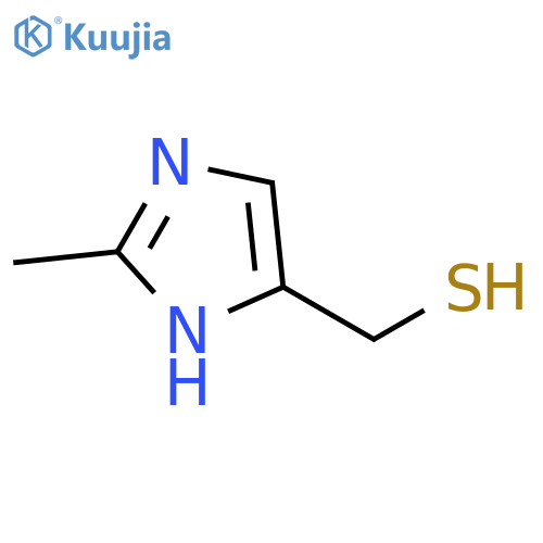 (2-methyl-1H-imidazol-5-yl)methanethiol structure
