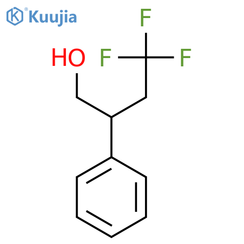 4,4,4-Trifluoro-2-phenylbutan-1-ol structure